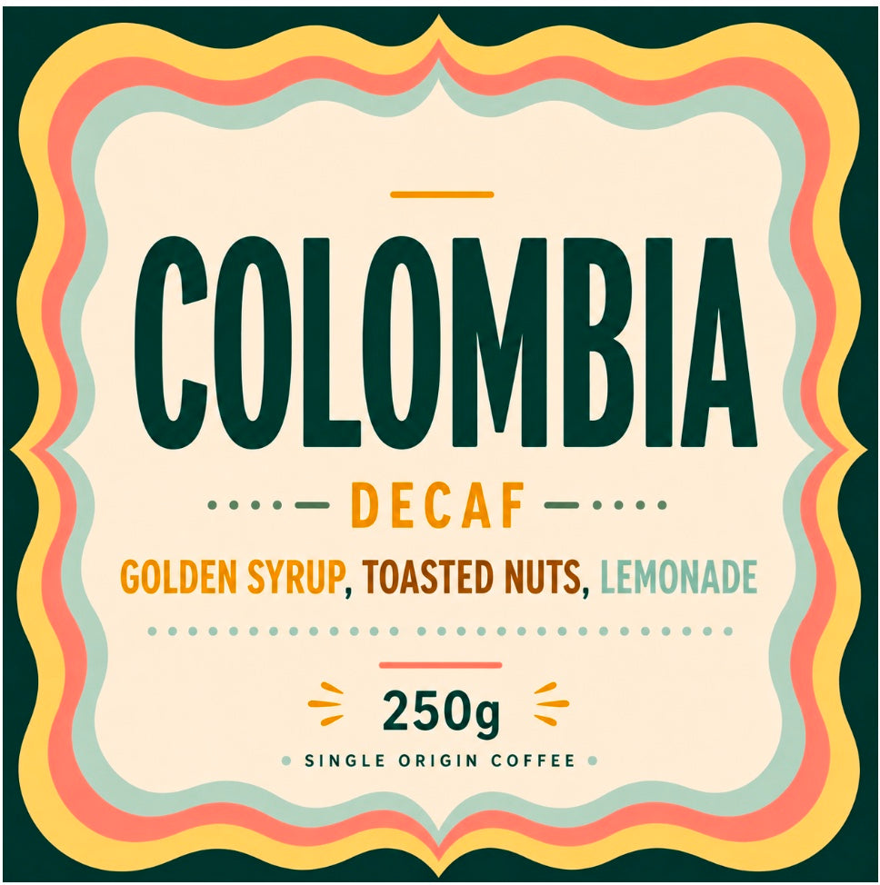 Colombian El Buho — Sugarcane Decaf Washed Whole Bean